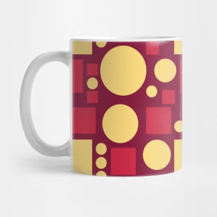 Square and Circle Seamless Pattern 009#002 Mug